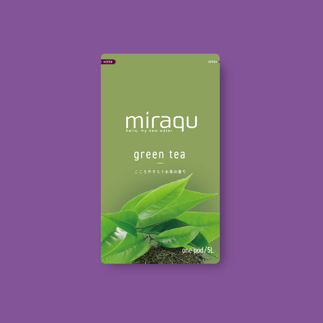 green tea 5パック¥1,750 税別 – miraqu 公式ウェブサイト